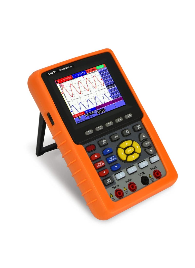Owon Owon HDS1022MN Series HDSN Handheld Digital Storage Oscilloscope and Digital Multimeter 20MHz 2 Channels 100MSs Sample Rate  - Image 2