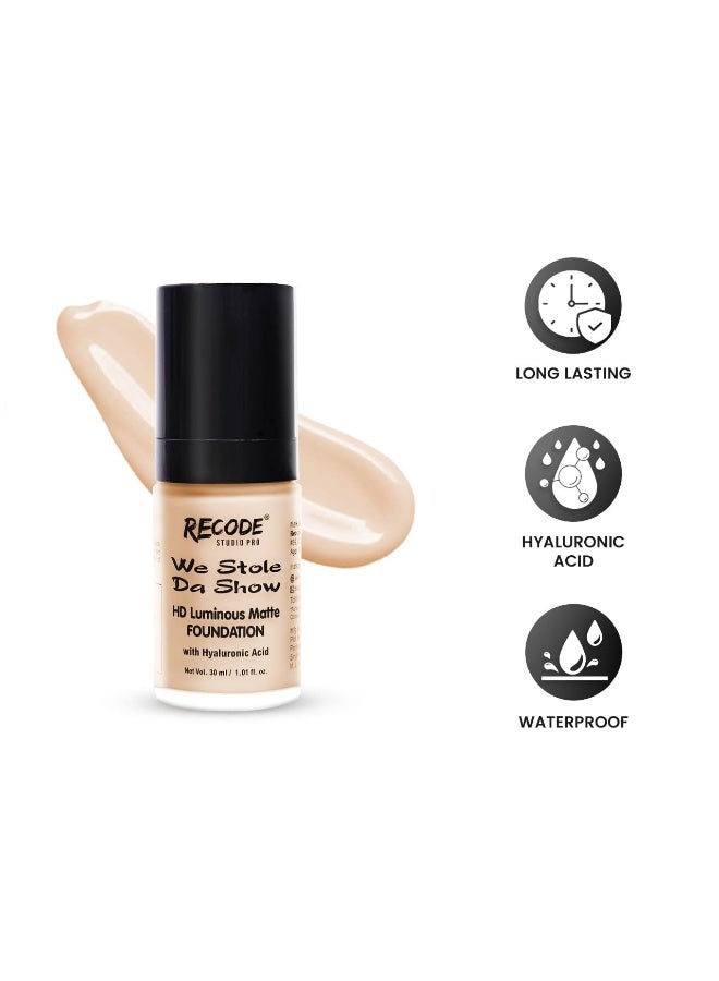 إعادة ترميز كريم أساس Recode HD Luminous Matte | 30 مل | الهند - Image 3