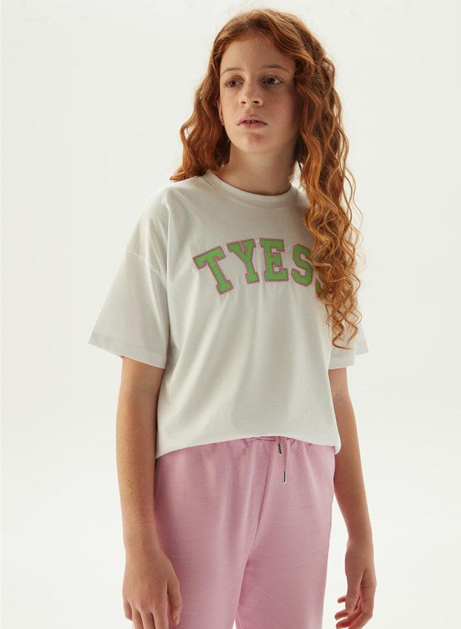 Tyess Girl Pink Tracksuit Bottom - Image 2