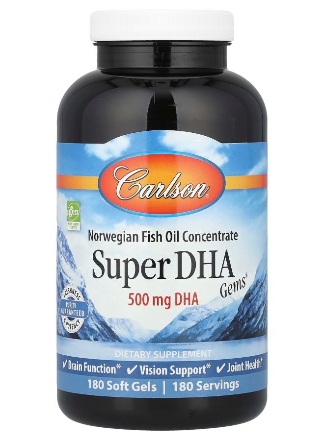 Carlson Super DHA Gems® 180 Soft Gels - Image 1