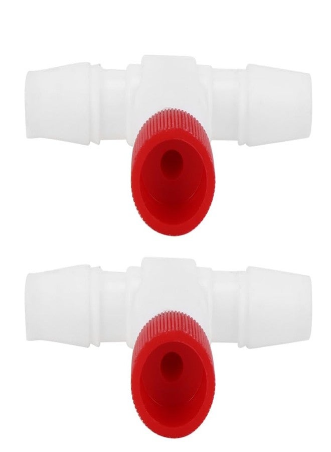 Chiffonade 2Pcs Plastic Air Valve Switch Fine Adjustment Control for MS Protein Skimmer Aquarium Fish Tank Airflow Regulator - Image 2