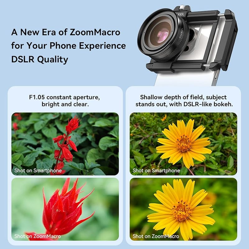 10X 20X Adjustable Smartphone Macro Lens Attachment For Detailed Photography - Image 3