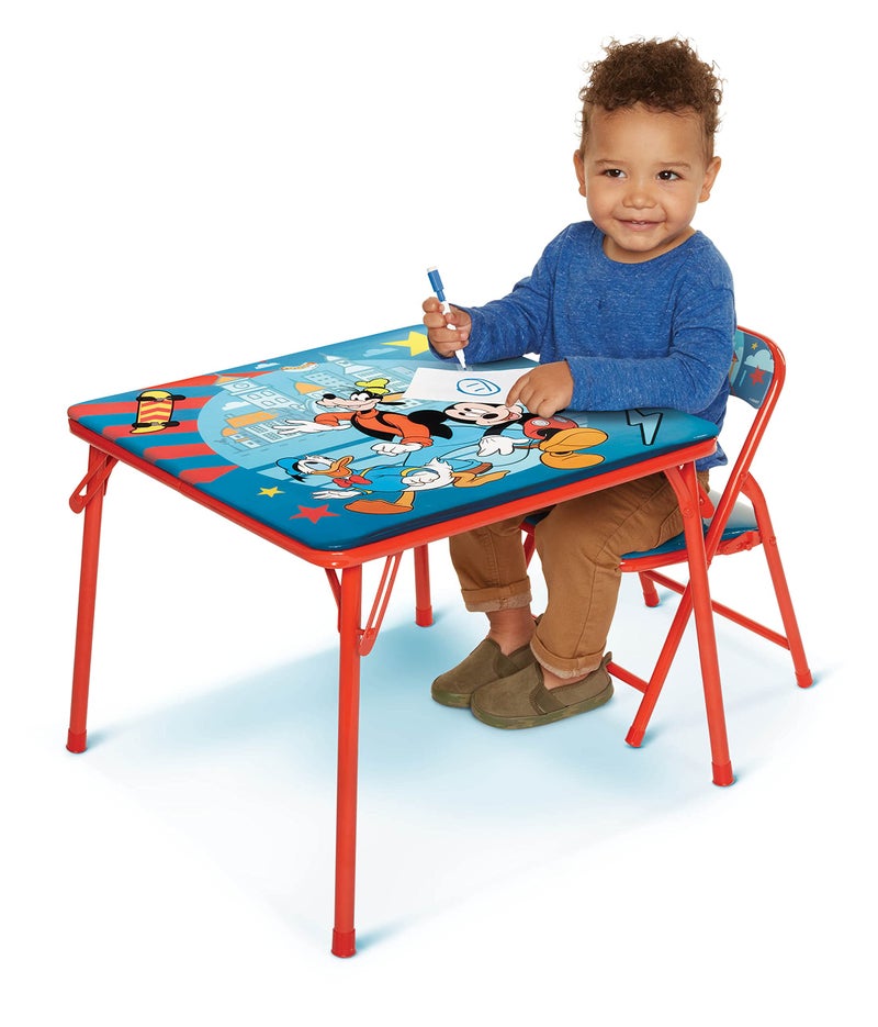 Mickey Mouse Jr Activity Table Set with 1 Chair - Image 2