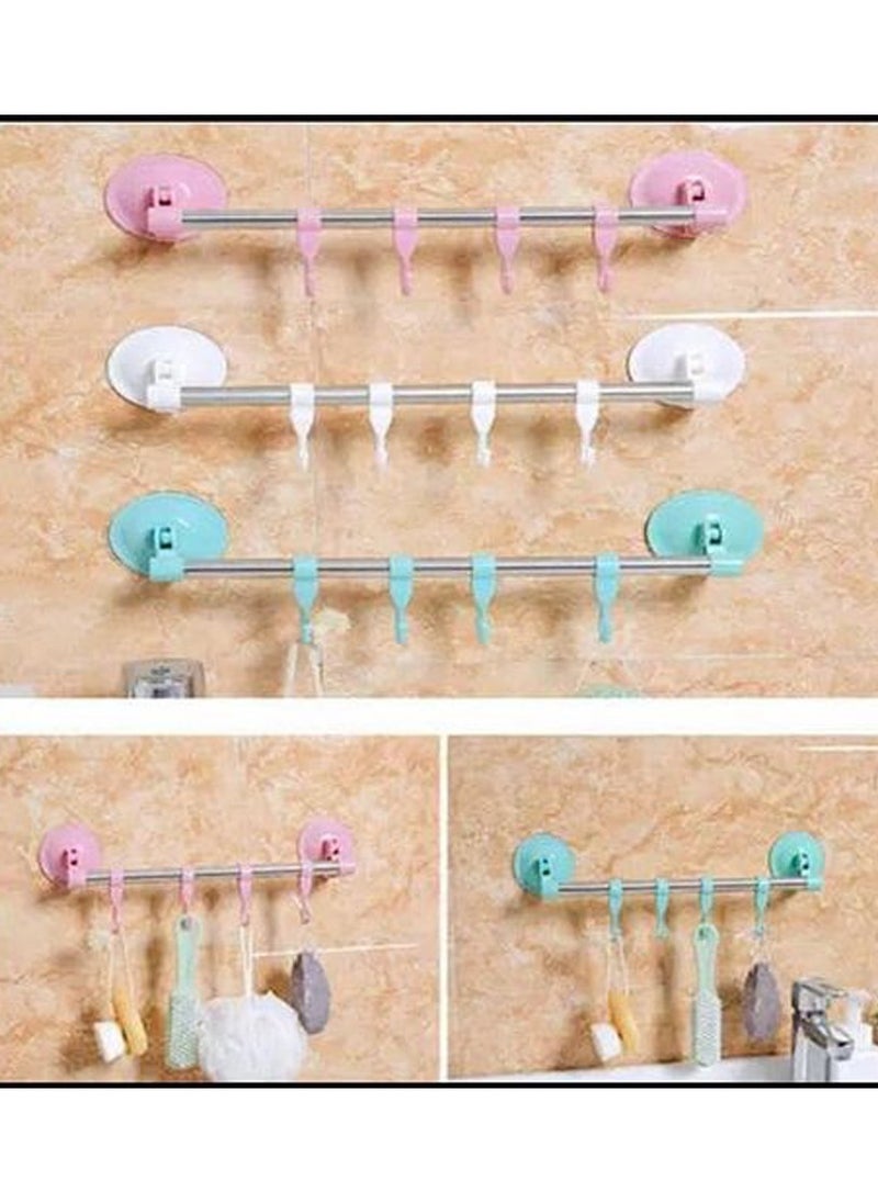 Metal Suction Hanger With 4 Hooks  - Image 3