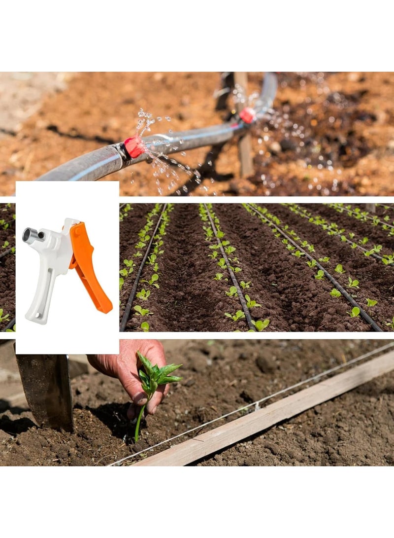 سيوسي Drip Irrigation Hole Puncher, Handheld Pipe Punch Tool with Ergonomic Handle, Precise Hole Cutter for Standard Drip Hoses, Durable Hose Piercing Tool for Garden Watering Systems Installation - Image 4