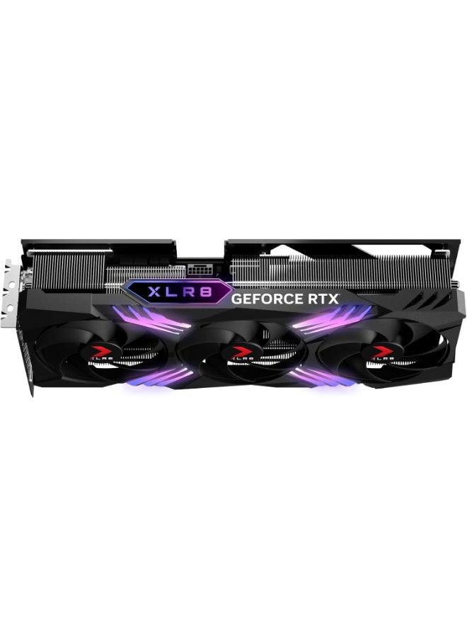 بي إن واي بطاقة الرسوميات GeForce RTX 4070 Ti 12GB XLR8 Gaming Verto Epic-X RGB مكسورة السرعة مع ثلاثة مراوح DLSS 3 - Image 5