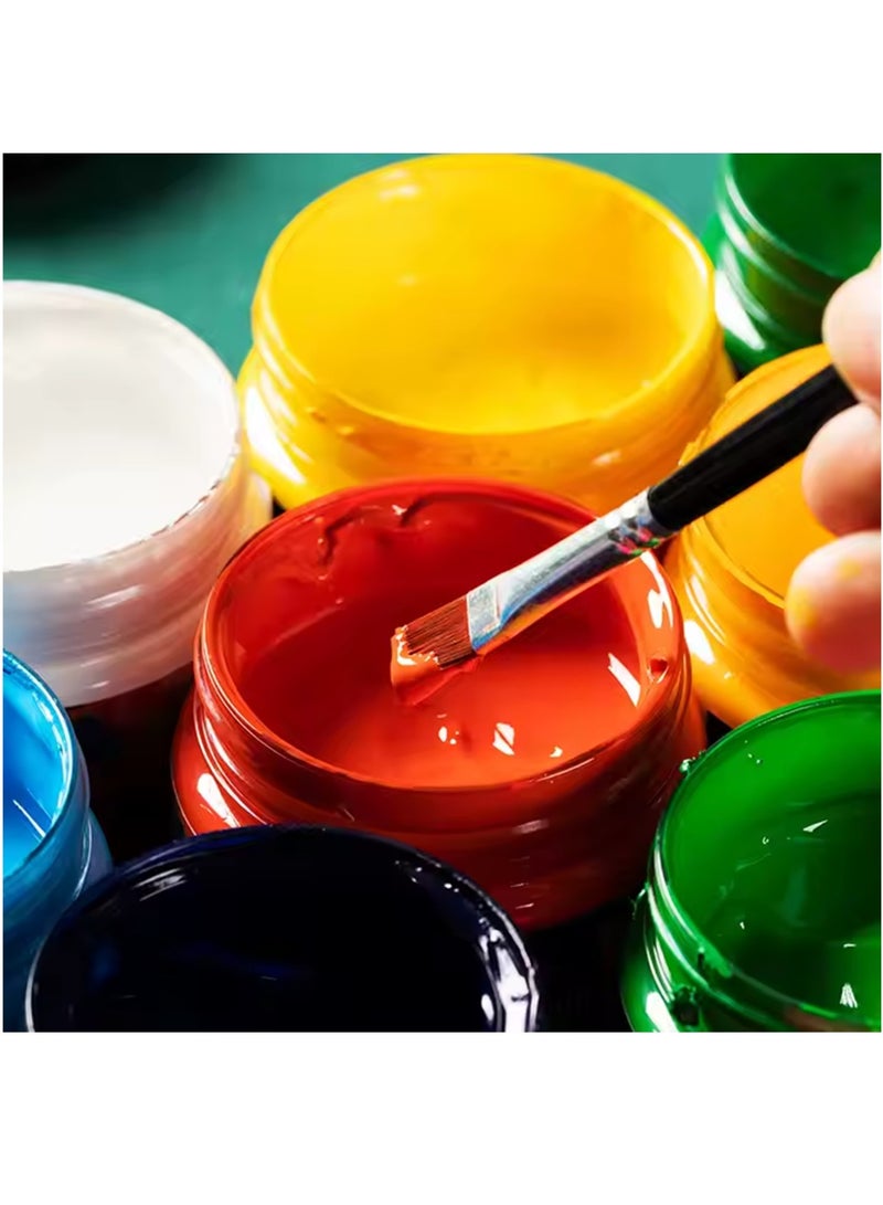 Deli Finenolo Acrylic Color 100ml Content Yellow - Image 3