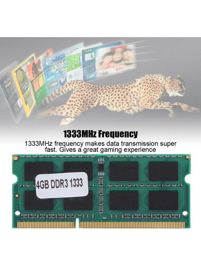 Thoraya - DDR3 4GB 1333MHz Notebook DDR3  Memory Fast Data Transmission RAM DDR3 4GB for Intel - Image 1