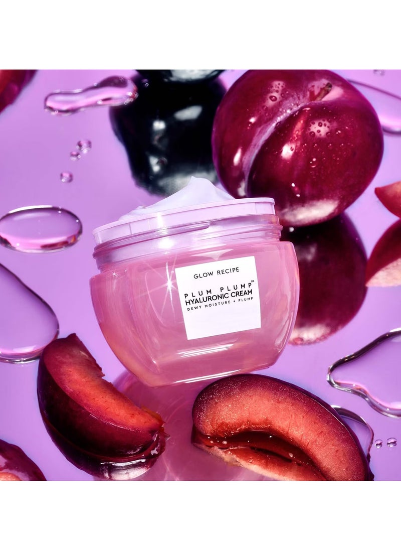 GLOW RECIPE Plum Plump Moisturizer with Hyaluronic Acid Daily Skin Moisturizer to Plump, Balance and Brighten Skin -Mini  - Image 2