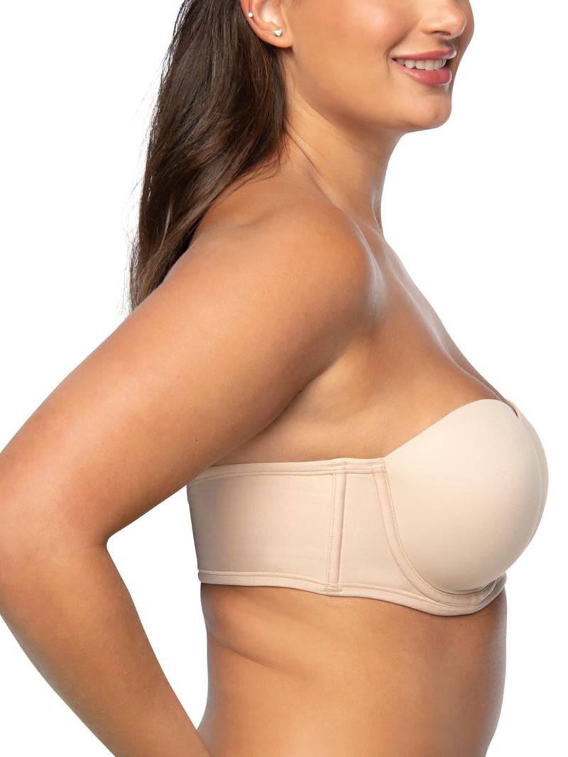 Vanity Fair womens Beauty Back Smoothing Strapless (34b - 44dd) Bra, Rose Beige, 34C US - Image 2