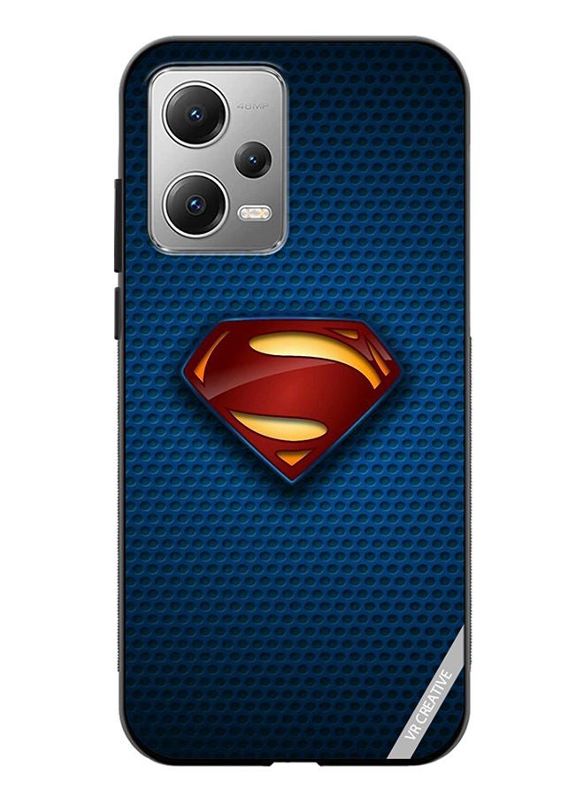 VR CREATIVE Protective Case Cover For Xiaomi Redmi Note 12 Superman Design Multicolour - Image 1
