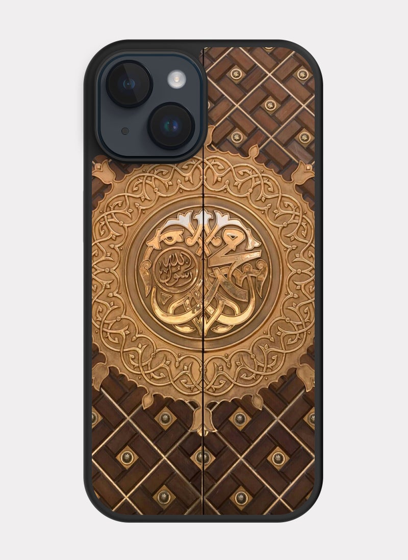 PXLAAT - iPhone 14 case cover Door Of The Prophet's Mosque - Image 1
