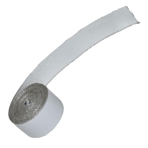 A-Team Performance Heat Shield & Thermal Tape Automotive Lightweight Reflective Barrier - 1.5-in x 15-ft Roll Silver - High-Temp Heat Tape Protector for Exhaust Hoses & Wiring to 2000F Radiant Barrier - Image 2