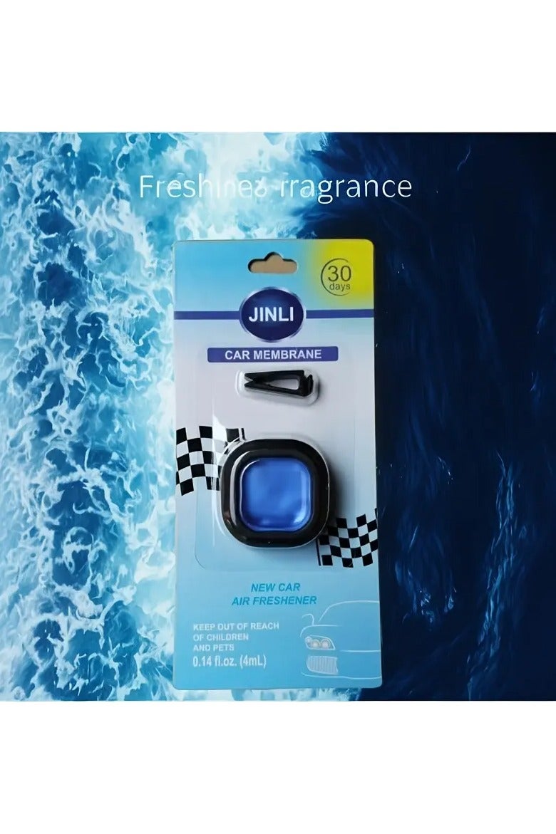JINLI 30-Day Long-Lasting Car Air Freshener Vent Clip - Essential Oil Scented Odor Eliminator, 0.14 oz Each, Non-Toxic Fragrance Source for Fresh Car Smell - Image 1