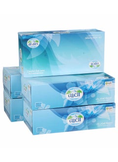 Al Ain AL AIN SOFT 150 X 2 PLY TOUCH FREE SOFT FACIAL TISSUE PACK OF 5  - Image 2