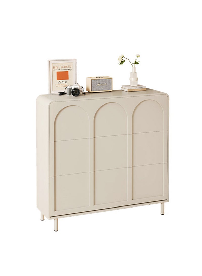 Sharpdo Shoe Storage Cabinet, Ins Style Shoe Organizer for Entryway & Hallway, Slim Narrow Freestanding Shoe Rack 60*17*120cm - Image 2