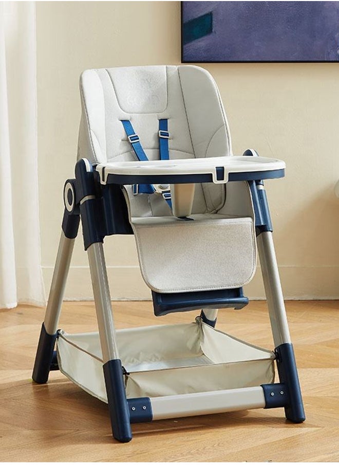 kiddoz Dining Baby High Chair - Blue  - Image 2