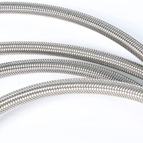VISVIC Automatic Transmission Cooler Kit 6AN Hose for GM 4L60E 4L65EA - Fits Chevy Ford Mopar GM GMC Buick Cadillac Cars and Trucks - Stainless Steel Braided Lines - Image 5