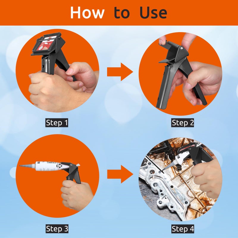 Feiyagoo Rtv Silicone Tube Extrusion Tool Efficient Rtv Silicone Tubes Dispenser  Maximize Reduce Material Waste - Image 3