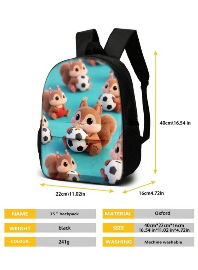 Bright Li Fire Unlock the fashion style of children's fun! Three-piece bag set, cartoon elements make children and teenagers super stylish (students, children, friends outings, mountain climbing, schooling, etc. are available) - 15 - Image 5