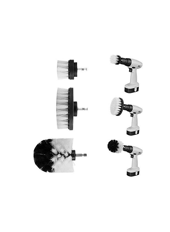 جي اس ايه طقم فرش تنظيف للدريل (3 قطع – ناعم) مثالي للتلميع والتنظيف الخفيف للأسطح المختلفة مثل المعادن، الخشب، البلاستيك والزوايا الدقيقة. يتميز بسهولة التركيب على أي دريل كهربائي ليمنحك نتائج سريعة وفعّالة بدون خدوش. - Image 1