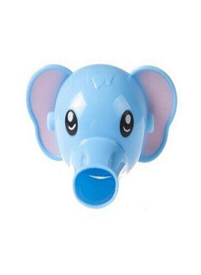 Kshiti Elephant Shaped Bath Spout Cover - Plastic Cartoon Crane Extender Water tap Faucet Extender for Kids and Children (Multi Color) - Image 5