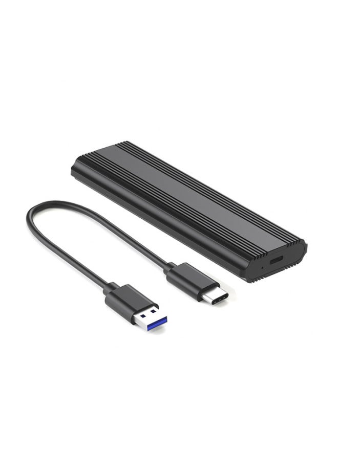 Mobile Hard Disk Box USB3.1 Interface Laptop SSD Solid State M.2 Hard Disk Box-Color:Nvme/ngff Dual Protocol (red) - Image 5