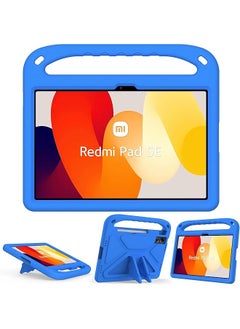 Haidue For Xiaomi Redmi Pad Se 11 Inch Released 2023 Kids Case Lightweight Eva Kid Friendly Shockproof Protective Case Handle Stand Heavy Duty Tablet Cover Blue  - Image 1