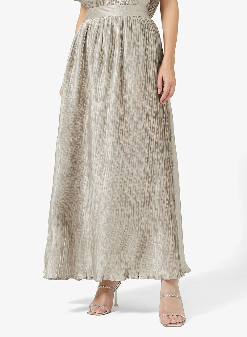 خزانة Pleated Tunic & Pant Set