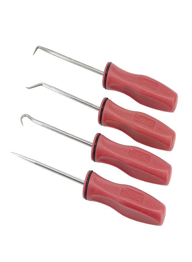 Genius Tools PK-AHP4 4 Piece Miniature Picks Set - Image 1