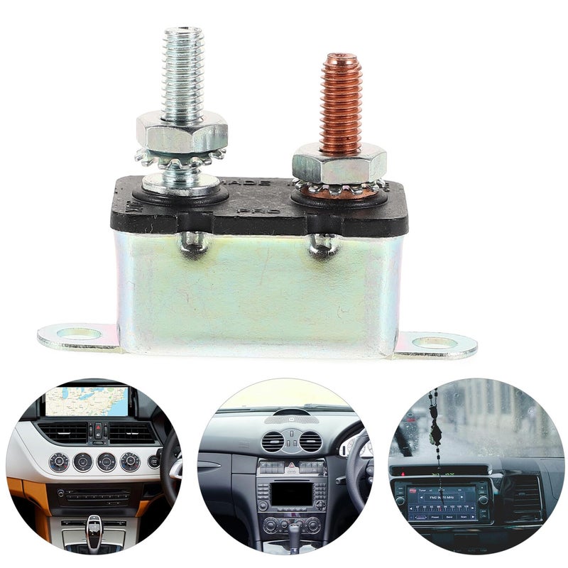 Automatic Reset 30a Circuit Breaker With Mounting Hole And 180 Degree Iron Bracket - Image 5