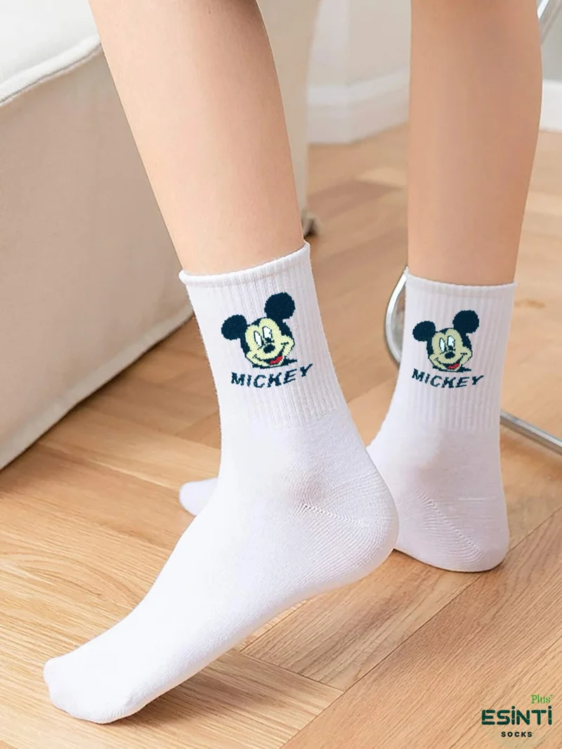 اسينتي Men's Socks Women's Socks Sports Socks Colorful Socket Socks Men's Long Summer Thin Socks 5 Pieces