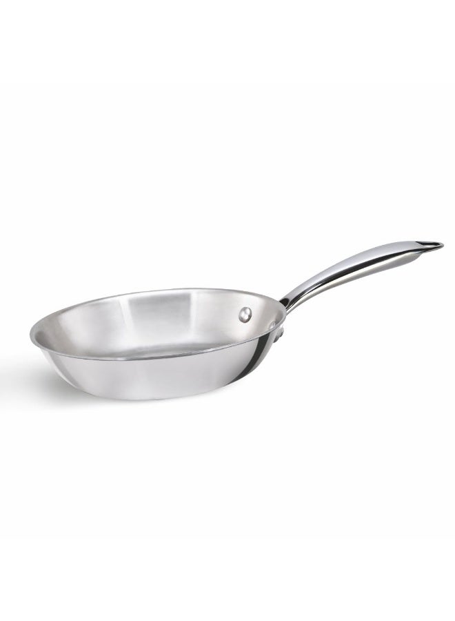 Alda Vitale Tri-Ply Stainless Steel Fry Pan 18 Cm, Induction Friendly - Image 1