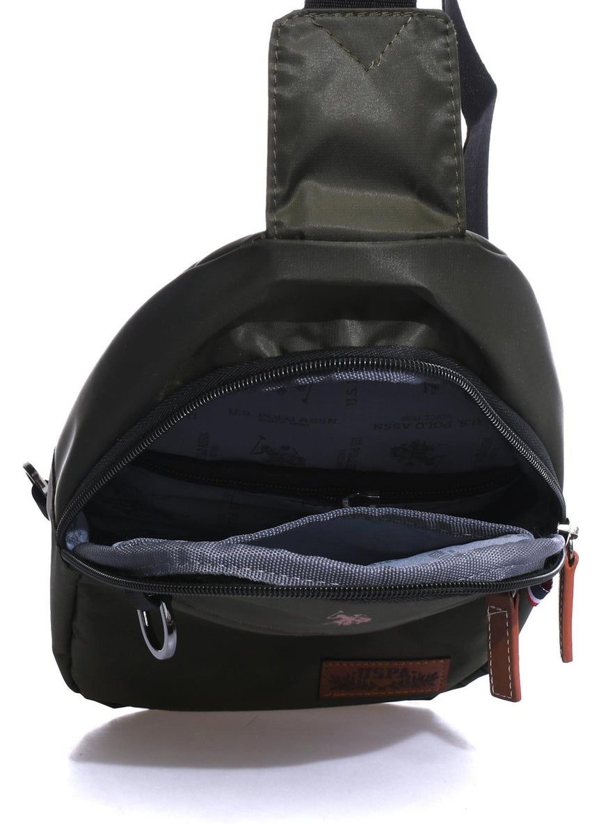 U.S. Polo Assn. BASE. POLO ASSN. PLEVR22463 Khaki Men's Body Bag  - Image 3