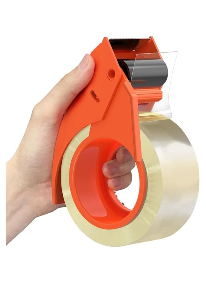 Duravel - Duravel Clear Tape and Tape Dispenser Heavy Duty 2 inch x 50 YDs- clear tape roll clear tape 2 inch, Packaging Tape, Packing Tape Dispenser- packing tape clear for Packing Boxes - Image 1