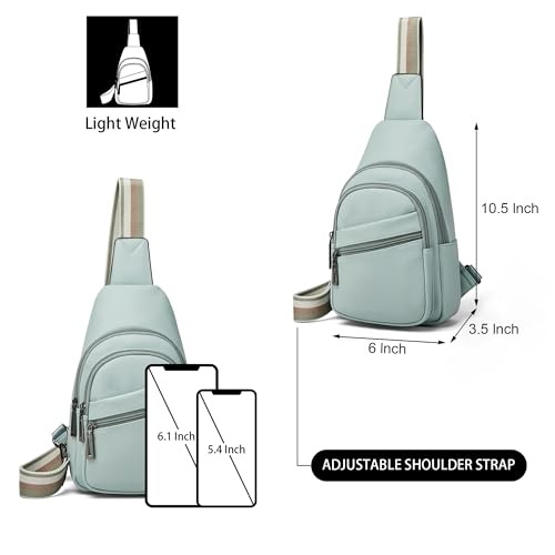 Mroede Sling Bag Crossbody Bags for Women Small Cross Body Bag Fanny Packs Chest Sling Purse for Daily Travel Leisure Sport - Image 3