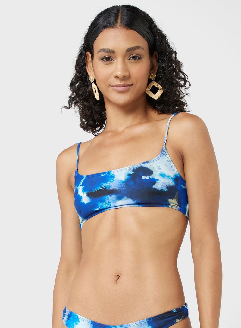 TOPSHOP Topshop Mix And Match Square Neck Cami Bikini Top - Image 1