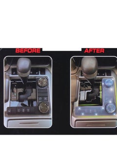 Agc Transparent Land Cruiser 2016-2021 Diffuser Button Protector  - Image 3