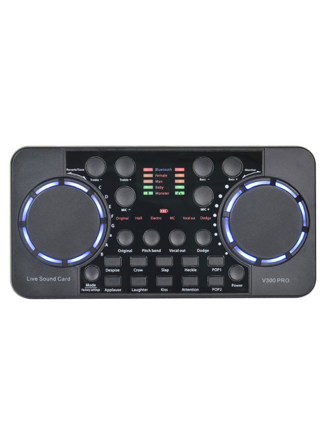 عام V300 Live Sound Card Kit | Compatible with Phones & PCs, Bluetooth Mixing Audio Interface for Live Streamers & Content Creators - Image 2