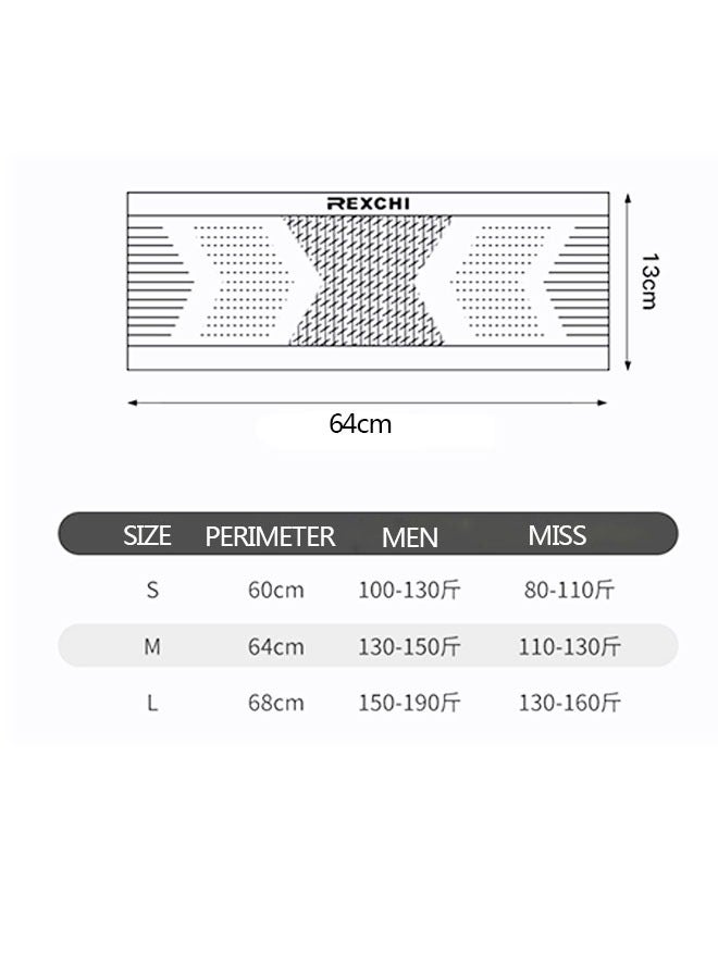 Generic Running Belt Waist Bag, Multifunctional Sports Waist Bag, Invisible Belt Bag, Large Capacity Anti Slip Breathable Gym Bag for Outdoor Running - Image 2