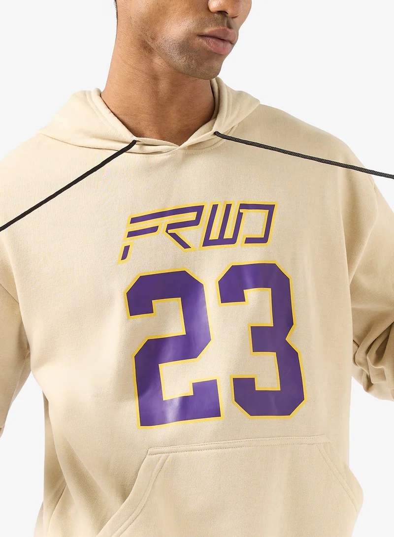 FRWD Oversized Graphic Hoodie