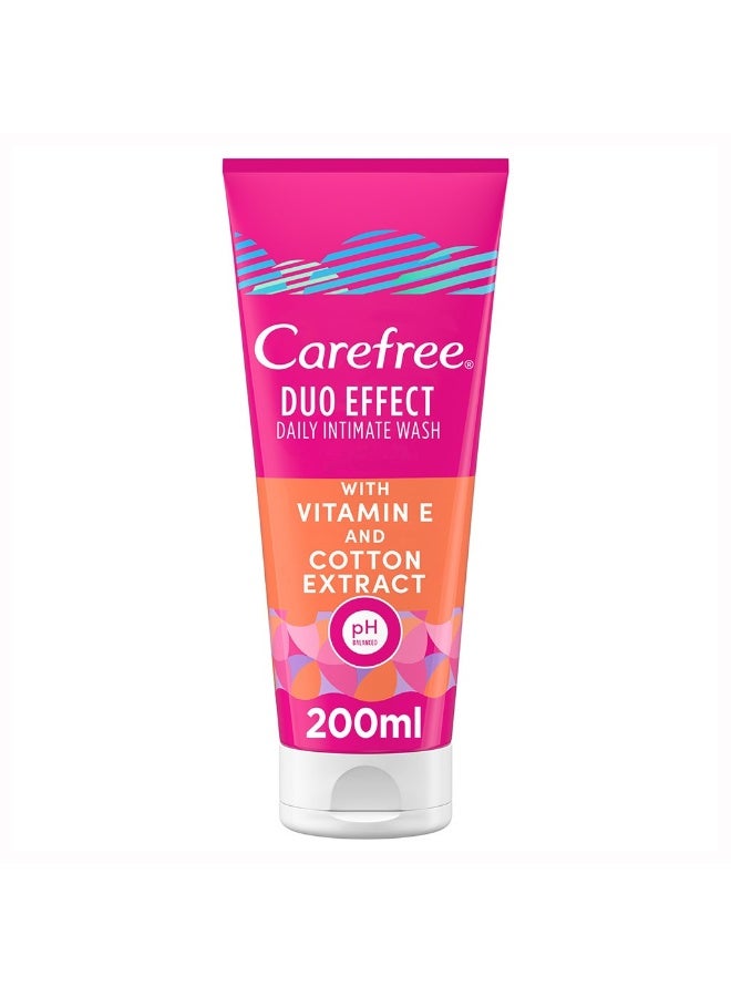 Duo Effect Daily Intimate Cleansing Wash With Vitamin E and Cotton Extract 200ml