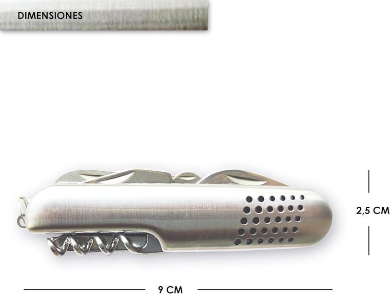Multi-Function Pocket Knife – Stainless Steel Durable 5-in-1 Tool – Compact, Lightweight Design, Razor Sharp Blade, Outdoor Survival, Camping, Everyday Carry Utility - Image 3