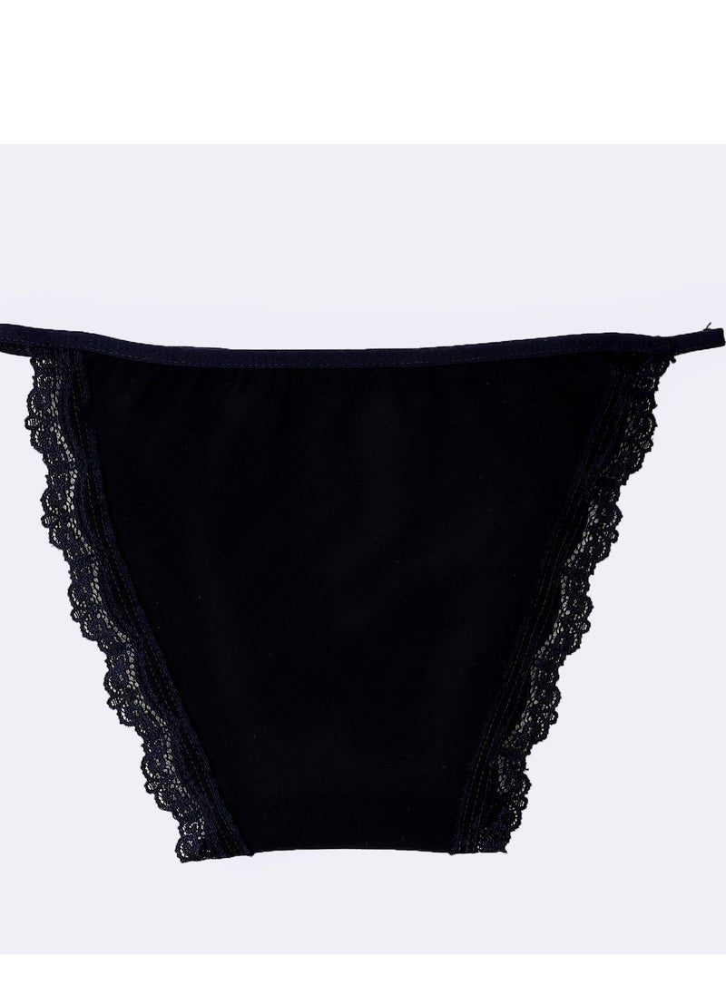 Mesery Mesery Bundle OF Two Cotton Panties Dantel  - Image 3