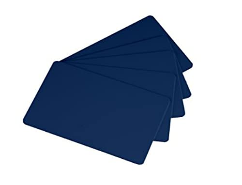 easyIDea Pack of 100 Royal Blue CR80 PVC Cards | 30 mil by easyIDea - Image 2