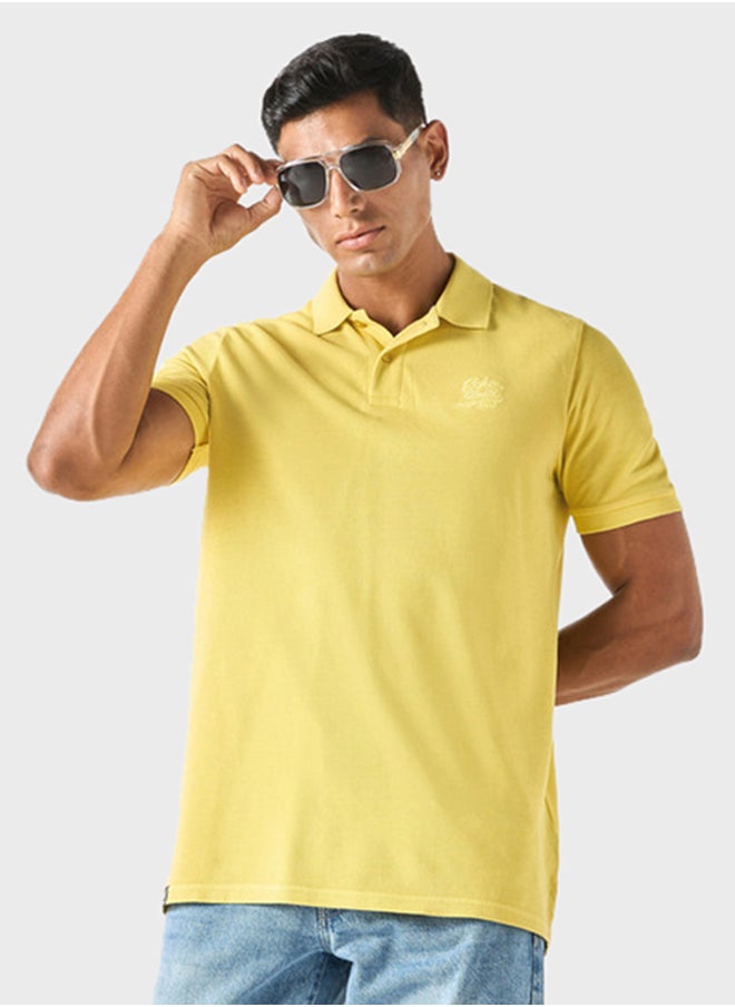 Ecko Unltd. - Logo Detailed Short Sleeve Polo Shirt - Image 1