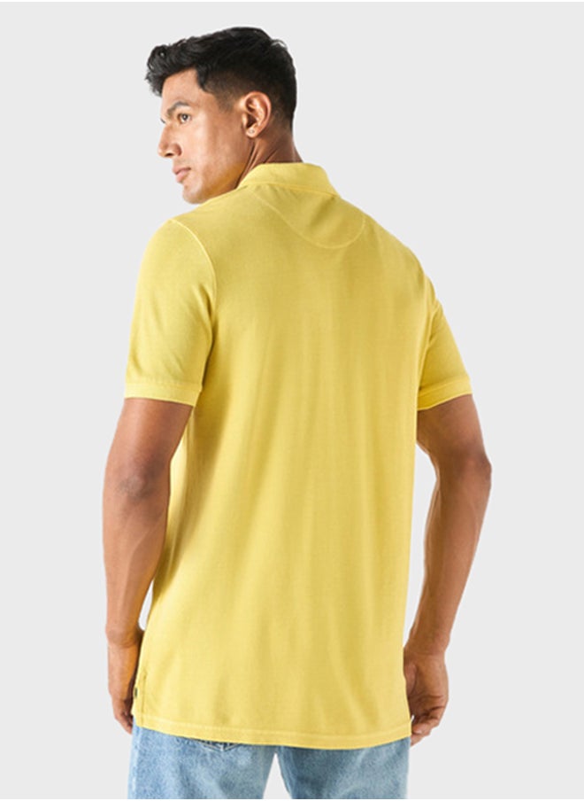 Ecko Unltd. - Logo Detailed Short Sleeve Polo Shirt - Image 1