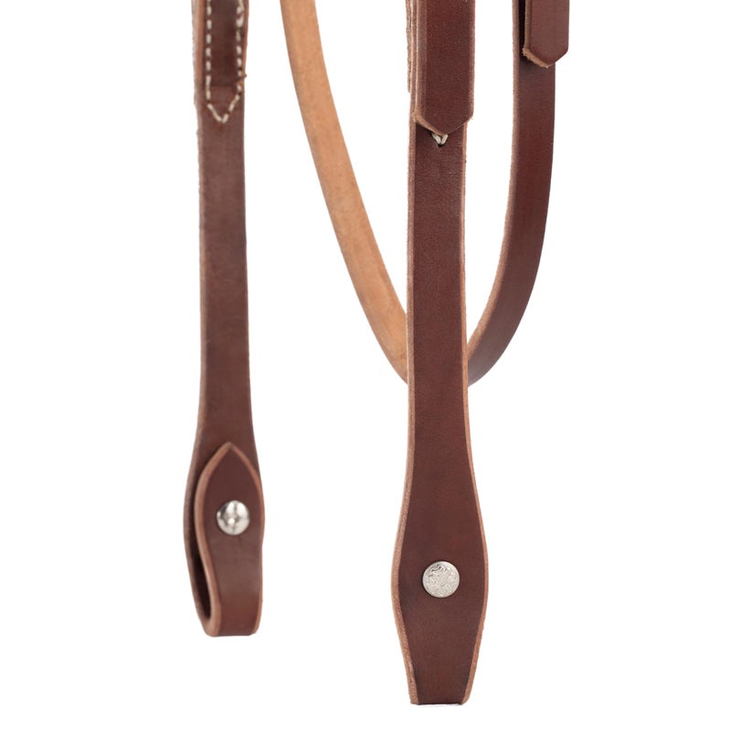 Weaver Leather Horizons Rolled Sliding Ear Headstall Sunset, Horse - Image 3