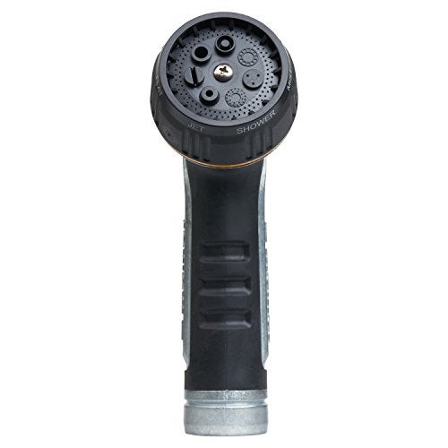 Melnor 65020-AMZ Metal Nozzle with QuickConnect Product Adapter Set, Multi-Pattern, Heavyweight Rear Trigger - Image 4