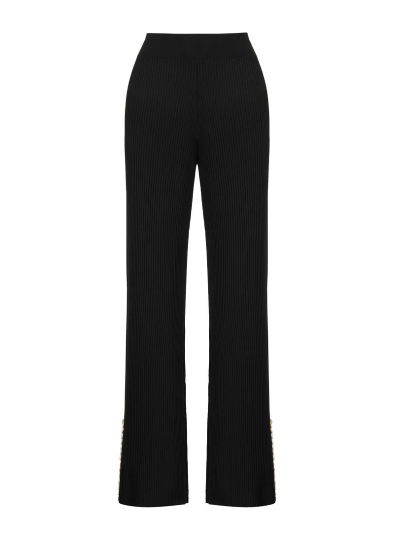 نوكتورن Pearl Beaded Knitted Trousers